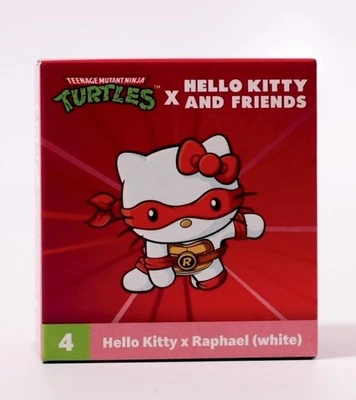 2025 McDonald's TMNT x HELLO KITTY #4 Hello Kitty x Raphael Happy Meal Toy WHITE - Image 1 of 2