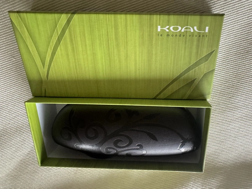 NUEVO EN CAJA GAFAS KOALI 7967K 53013 MO031 135 Francia Marrón Rojo Foto 1 de 4