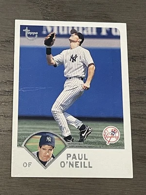 2003 Topps Retired Signature Edition Paul O’Neill #26 New York Yankees - Image 1 of 4