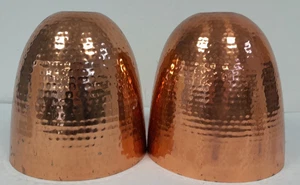 Lampenschirme 2 gehämmerte Kupferkuppel Lampenschirme I2 G727 - Bild 1 von 12