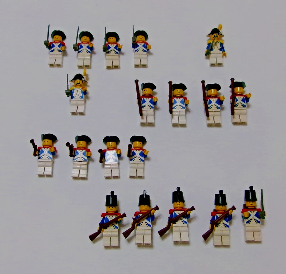 LEGO 4 o 5-Piratas Imperial Bluecoat Soldiers Minifiguras con Armas Foto 1 de 1