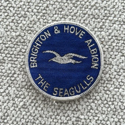 VINTAGE BRIGHTON & HOVE ALBION FA PREMIER LEAGUE SEW ON CLOTH PATCHES BADGES - image 1 of 2