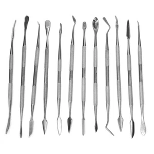 12 QUALITY Wax & Clay Carving Tools Carvers Stainless Steel Spatulas Art Soap - Picture 1 of 4