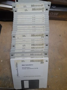 MICROSOFT OFFICE 4.2 -LOTTO 23 FLOPPY DISC- PROGRAMMA SU FLOPPY - Imagen 1 de 5