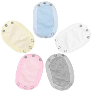 5 Pcs Khaki Extension Film Miss Snap Extender for Baby Bodysuit Jumpsuits - Picture 1 of 12