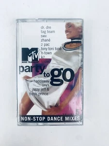 MTV Party To Go Vol. 5 Cassette Tape SEALED Dr Dre, 2 Pac, Tag Team, Hip Hop OOP - Picture 1 of 3