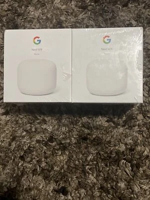 Wifi AC2200 System Router and Point (2-Pack) - Snow GA01144-US NEW - Image 1 of 4