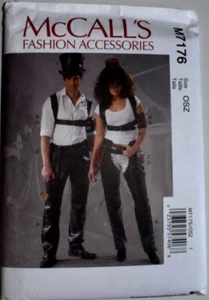 MCCALLS PATTERN 7176 CHAPS HARNESS HOLSTER ADULT SIZES S M L XL NEW UNCUT FF - Picture 1 of 2