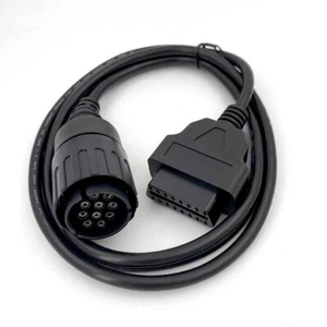 40 in 10Pin Adapter OBD2 Diagnostic Cable For BMW Motorcycle ICOM D Practical AU - Picture 1 of 8