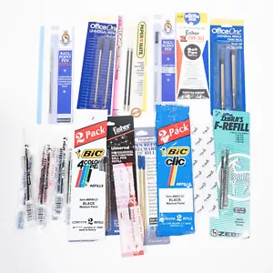 Vintage Lot of Ball Point Pen Refills - Fisher Pilot BIC Paper Mate ect - NOS - Picture 1 of 6