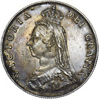 1887 Florin   Victoria British Silver Coin   Nice