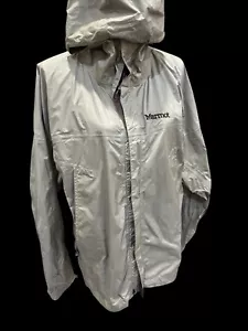 Men’s Marmot Jacket With Good. Water Resistant Wind Proof Zip Pockets. Sage. - Picture 1 of 12