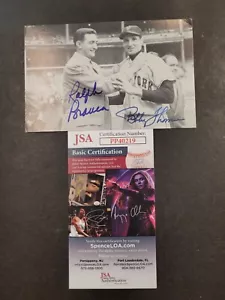 Ralph Branca & Bobby Thomson JSA Certified Autographed Photo MLB New York Mets - Picture 1 of 4