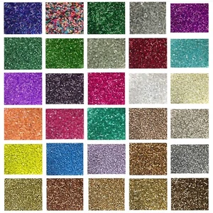 3000+ Bugle 2.5x2.0mm Glass Seed Tube Beads - Choose Your Colour - Picture 1 of 64