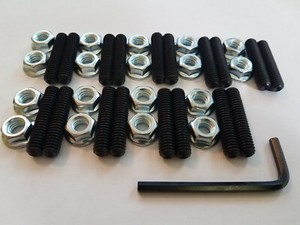 Purchase Small Block Ford Fabricated Aluminum Valve Covers 289 302 351W Tall SBF Hot Rod In Long - Foto 2