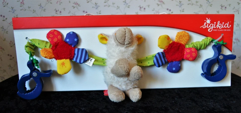 Sigikid Wagenkette Kinderwagenkette Schaf 40094