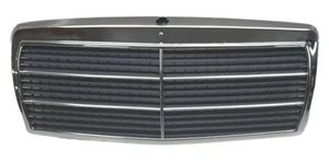 Conjunto de parrilla delantera con carcasa cromada para Mercedes Benz W201 190E 190D MB 82-93 - Imagen 1 de 3
