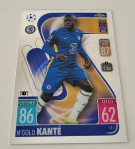 2021/22 Match Attax UEFA - N'Golo Kante Chrome Preview CR7 RARE Chelsea - Imagen 1 de 1