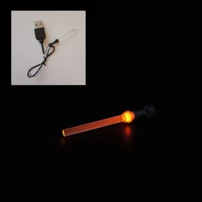 Minifigures Compatibile Star wars - spada Laser con led lightsaber custom - Immagine 1 di 2