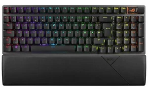 ASUS ROG Strix Scope II 96 Wireless keyboard Gaming USB + RF Wireless + Bluet... - Picture 1 of 1