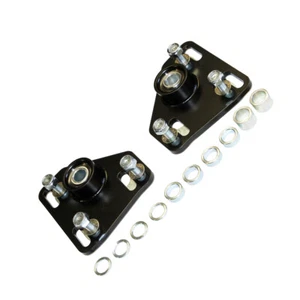 1994-2004 Ford Mustang 3 Bolt Alignment Caster Camber Plate - Black - Picture 1 of 1