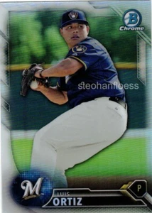 2016 Bowman Draft Chrome Prospects Refractor BDC158 BDC-158 Luis Ortiz - Imagen 1 de 1
