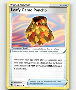 Pokemon Leafy Camo Poncho 160/195 Silver Tempest NM/M - Picture 1 of 1