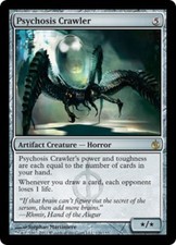 Mirrodin Besieged ~ PSYCHOSIS CRAWLER rare Magic the Gathering card