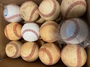 24 Used Baseballs Includes 4 Brand New Baseballs SEE BONUS INFO - Picture 1 of 2