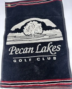 Toalla de golf para club de golf Pecan Lakes Navasota Texas - Imagen 1 de 3