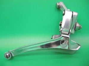 CAMPAGNOLO CHORUS / CROCE D AUNE / ATHENA FRONT DERAILLEUR CIRCA 1989 - REBUILT - Picture 1 of 9