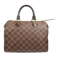 LOUIS VUITTON Speedy. Handbag in azure checkerboard c…