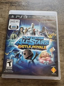 PlayStation All-Stars Battle Royale PS3 Sony PlayStation 3 Game & Case UNTESTED - Picture 1 of 4