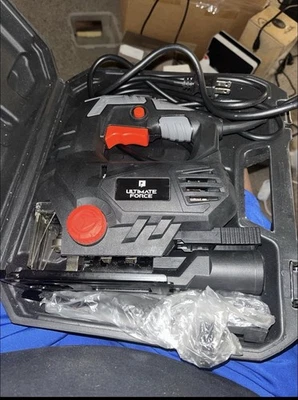 Quebra-cabeça elétrico a laser orbital Ultimate Force 800W 5 velocidades variáveis corte em madeira - Imagem 1 de 3