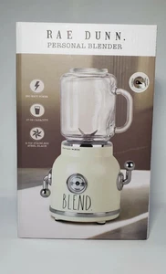 NEW Rae Dunn Kitchen Personal Blender "BLEND" 17 OZ Glass Mason Jar - Picture 1 of 4