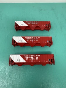 Atlas N - 4750 Hopper - Missing Trucks No Package - TCAX Set Of 3 - Picture 1 of 3