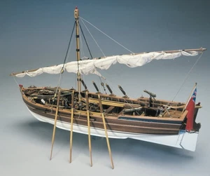 Mantua Models 1/16 Scale Armed Pinnace Model Kit - Picture 1 of 1