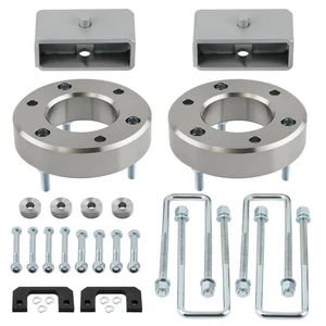 3" Front + 2" Rear Lift Kit w/ Diff Drop for Chevrolet Silverado 1500 2007-2022 - Picture 1 of 17