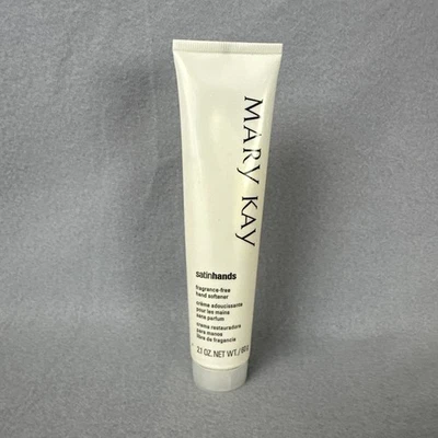 Mary Kay атласные руки аромат бесплатный ручной смягчитель 2,1 унц. Полный размер, новый - Изображение 1 из 4
