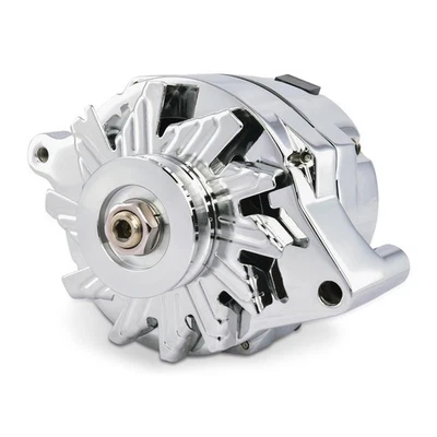 Proform 66445.1F Fits Ford 100 AMP Alternator Chrome Finish, 1-Wire - Image 1 of 4
