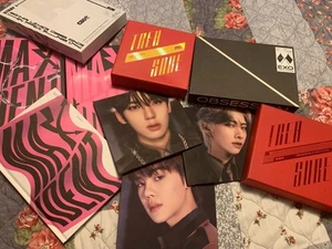 UNSEALED KPOP ALBUM LOT MINIMAL INCLUSIONS EXTRA PHOTOCARDS - Picture 1 of 6