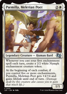 Psemilla, Meletian Poet (Anime) #31 | NM | Foundations Jumpstart Magic MTG - Picture 1 of 1