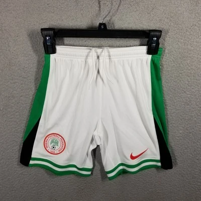 Нигерия футбол шорты детей средний Dri-FIT 2023 Nike футбол FQ8861-100 - Изображение 1 из 4