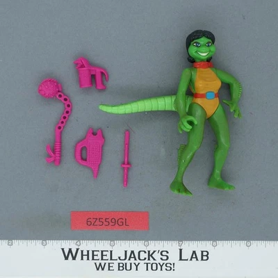 Mona Lisa 100% Complete Teenage Mutant Ninja Turtles TMNT 1993 Playmates Vintage - Image 1 of 2