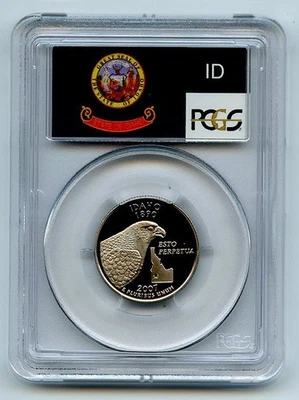 2007 S 25C Clad Idaho Quarter PCGS PR70DCAM - Image 1 of 2