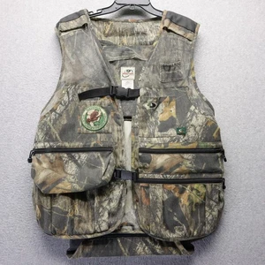 Mossy Oak Super Elite II Turkey Vest L Camo NWTF Seat Pad Hunting Gear Pockets - Picture 1 of 15