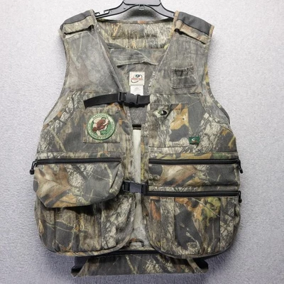 Mossy Oak Super Elite II Turkey Vest L Camo NWTF Seat Pad Hunting Gear Pockets - Image 1 of 4