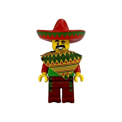 LEGO Película Taco Tuesday Guy Minifigura 70803 con Sombrero Foto 1 de 3