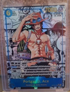 One Piece Ace Manga Card Op013 - Imagen 1 de 1