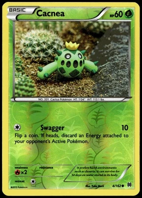 Cacnea Common XY - BREAKthrough 4/162 LP - Image 1 of 2